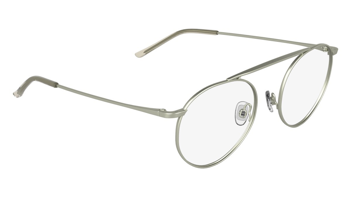 Eyeglasses Calvin Klein CK26105T (716) color matte light gold shape round 