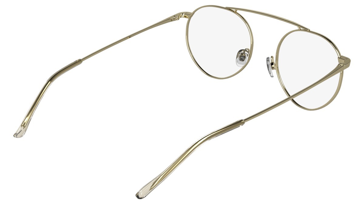Eyeglasses Calvin Klein CK26105T (717) color gold shape round 