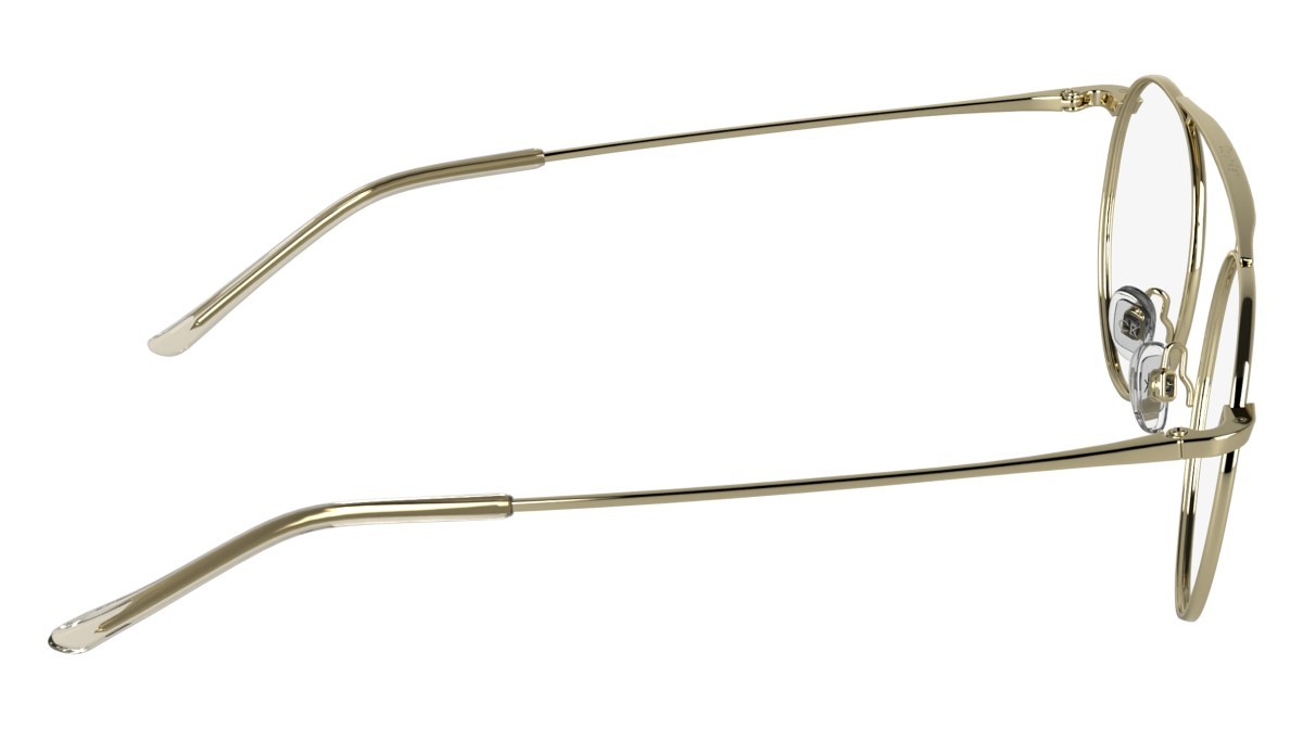 Eyeglasses Calvin Klein CK26105T (717) color gold shape round 