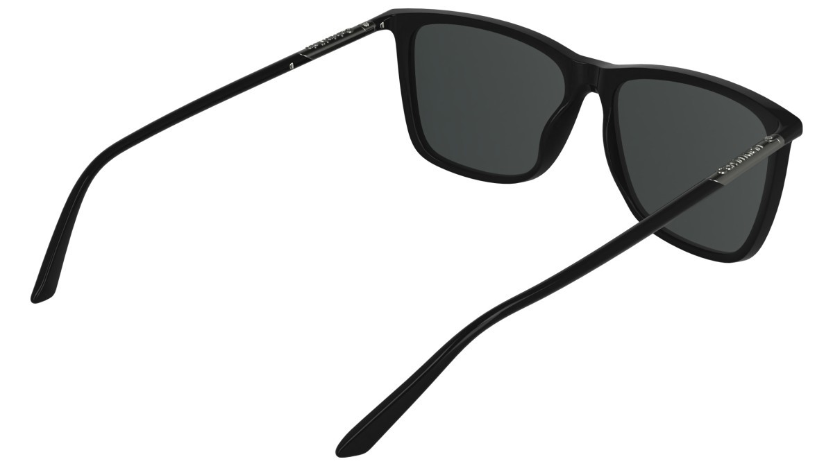 Sunglasses Calvin Klein CK26500S (001) color black shape rectangle lenses solid grey