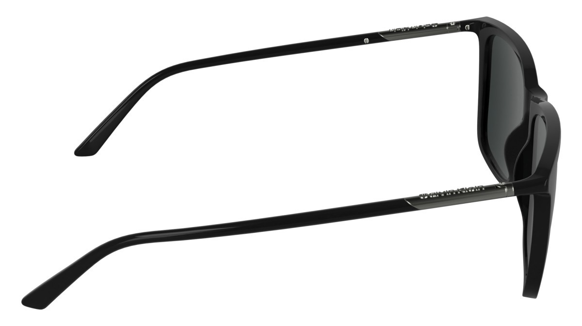 Sunglasses Calvin Klein CK26500S (001) color black shape rectangle lenses solid grey