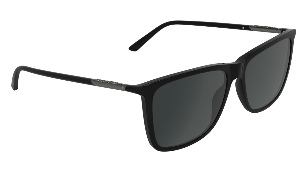 Sunglasses Calvin Klein CK26500S (001) color black shape rectangle lenses solid grey