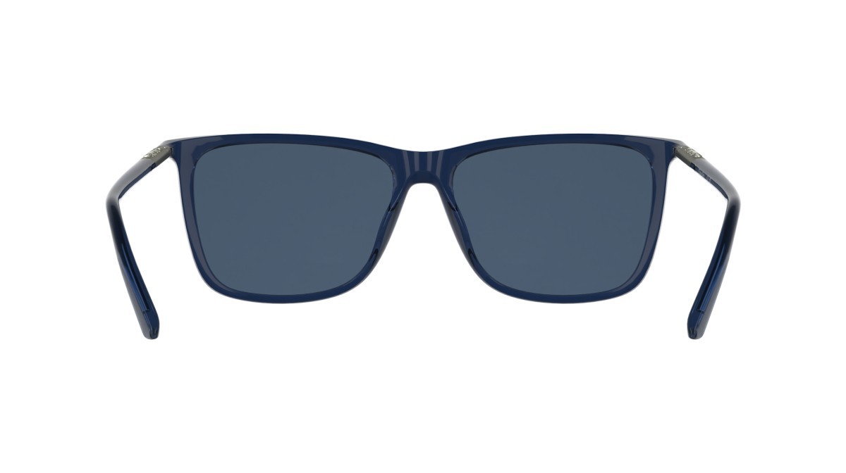 Sunglasses Calvin Klein CK26500S (400) color transparent blue shape rectangle lenses solid blue