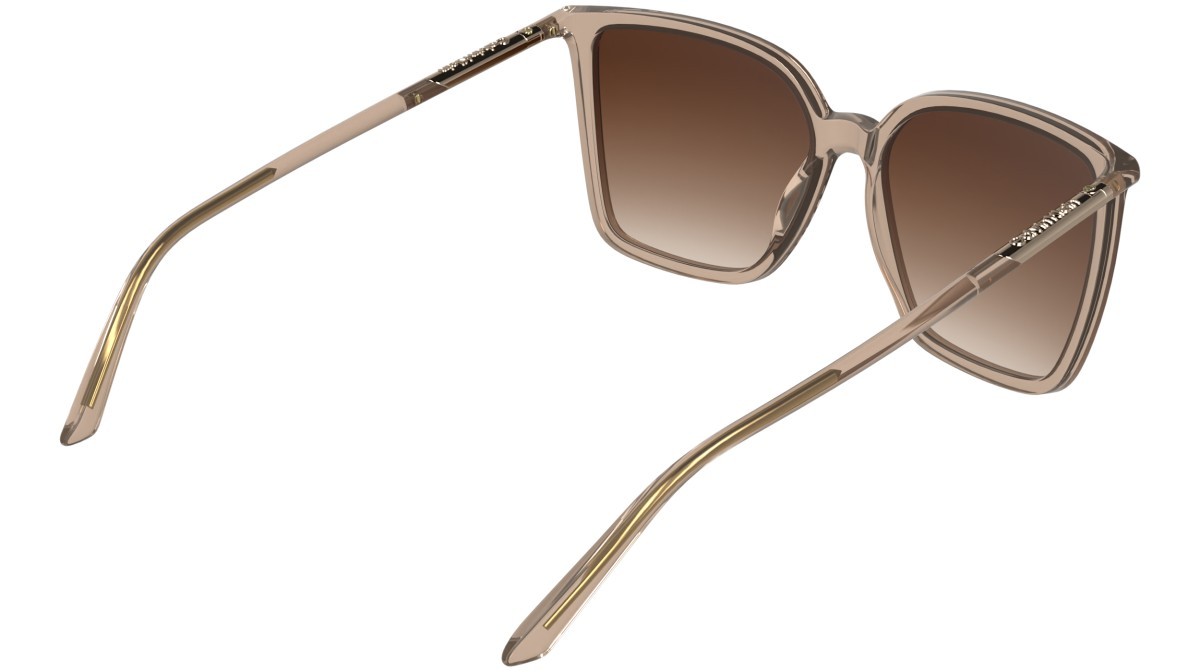 Sunglasses Calvin Klein CK26502S (272) color nude shape butterfly lenses gradient brick