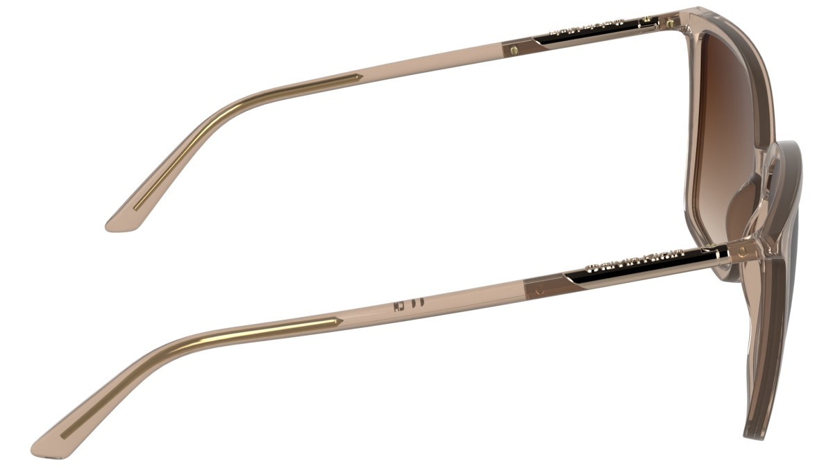 Sunglasses Calvin Klein CK26502S (272) color nude shape butterfly lenses gradient brick