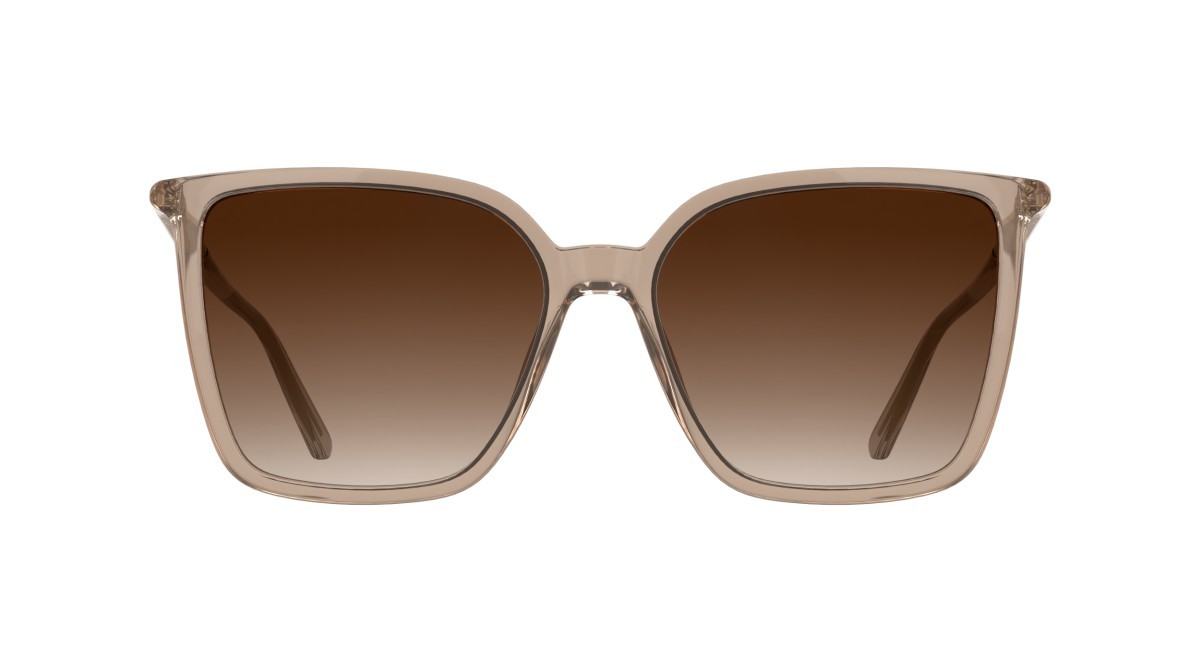 Sunglasses Calvin Klein CK26502S (272) color nude shape butterfly lenses gradient brick