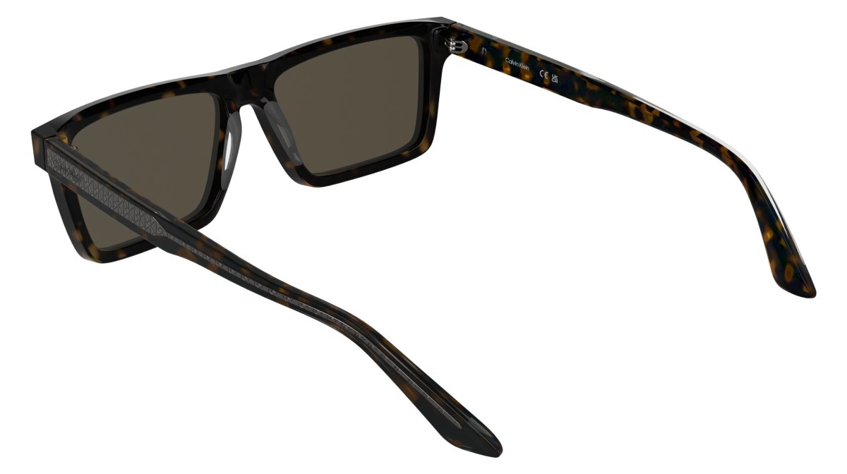 Sunglasses Calvin Klein CK26504S (240) color havana shape rectangle lenses solid brown