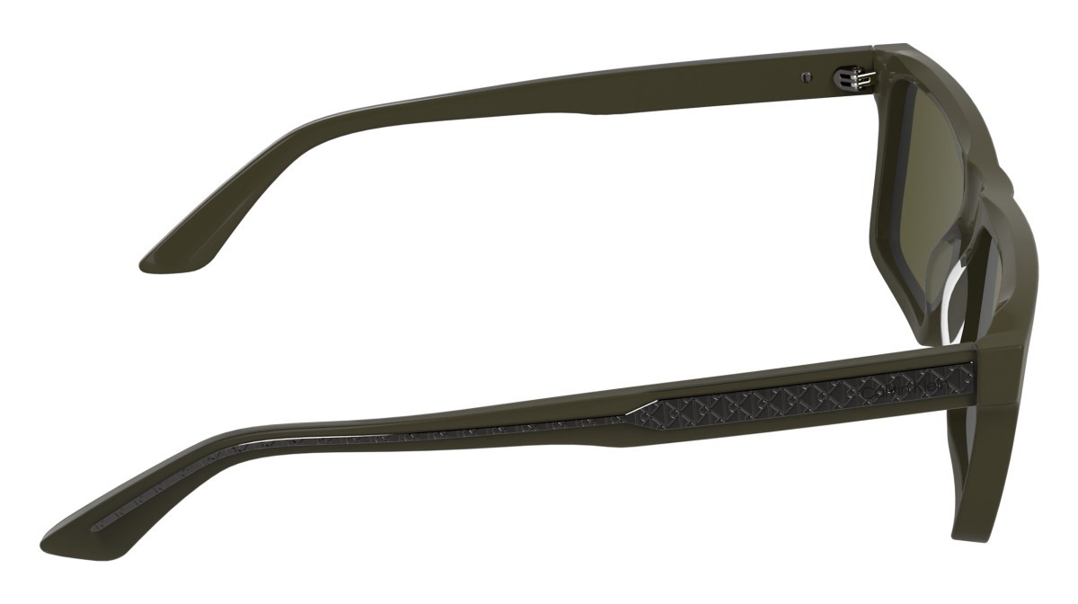 Sunglasses Calvin Klein CK26504S (330) color khaki shape rectangle lenses solid khaki