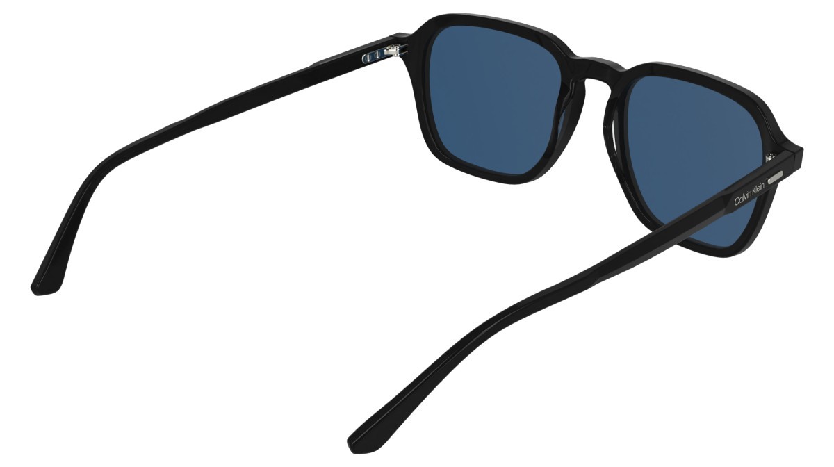 Sunglasses Calvin Klein CK26507S (004) color black/blue shape rectangle lenses solid blue