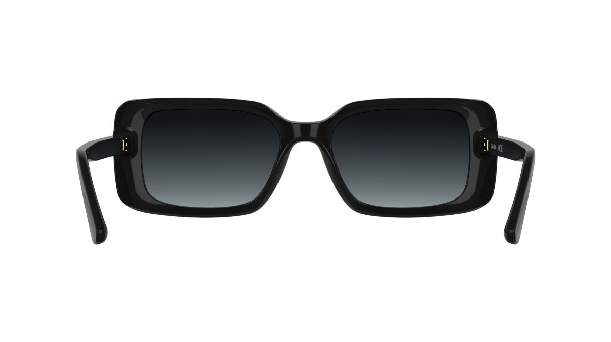 Sonnenbrillen Calvin Klein CK26508S (001) farbe black form rechteckig gläser gradient smoke