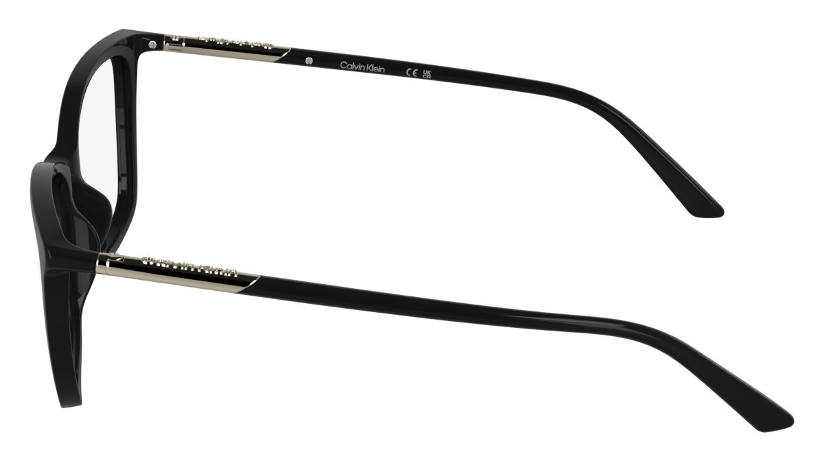 Eyeglasses Calvin Klein CK26509 (001) color black shape cat eye 
