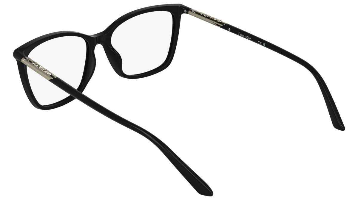 Eyeglasses Calvin Klein CK26509 (001) color black shape cat eye 