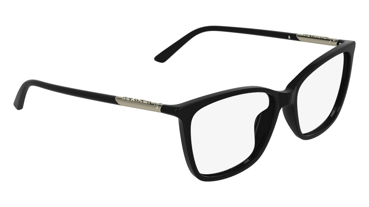 Eyeglasses Calvin Klein CK26509 (001) color black shape cat eye 
