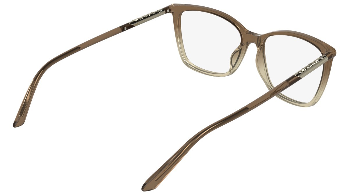 Eyeglasses Calvin Klein CK26509 (200) color transparent gradient brown shape cat eye 