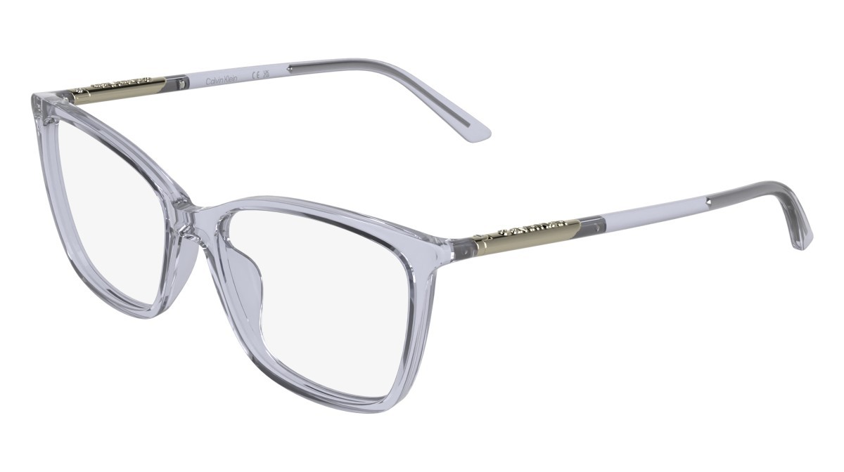 Brillen Calvin Klein CK26509 (533) farbe transparent light lilac form cat-eye 