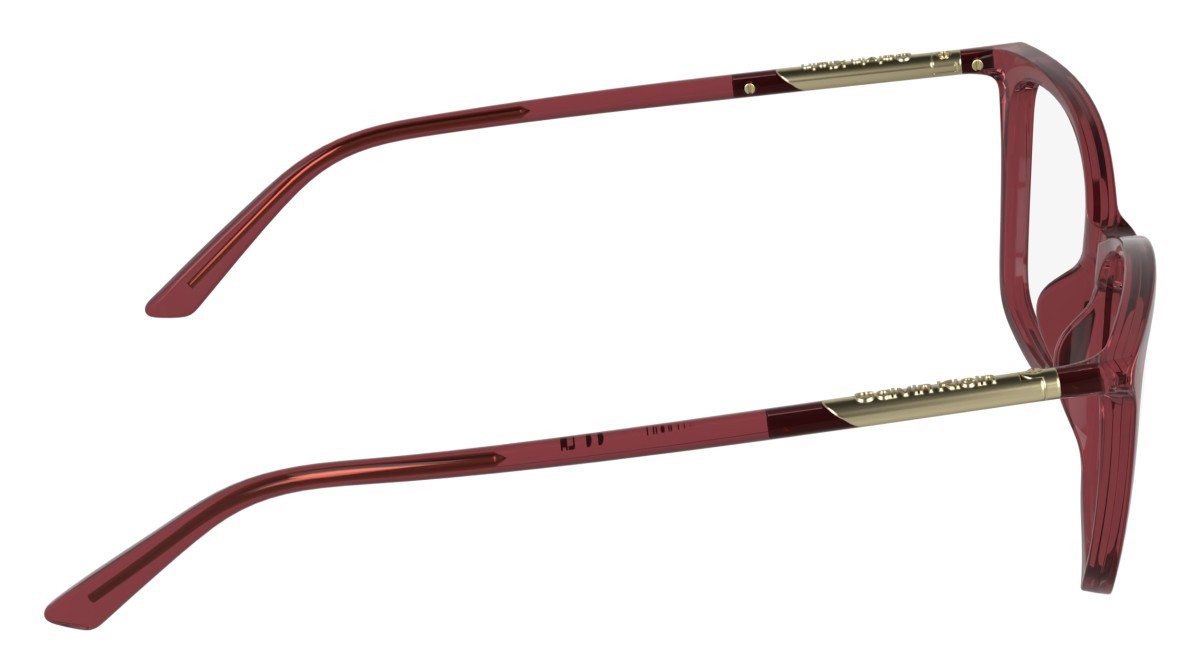Eyeglasses Calvin Klein CK26509 (605) color transparent burgundy shape cat eye 