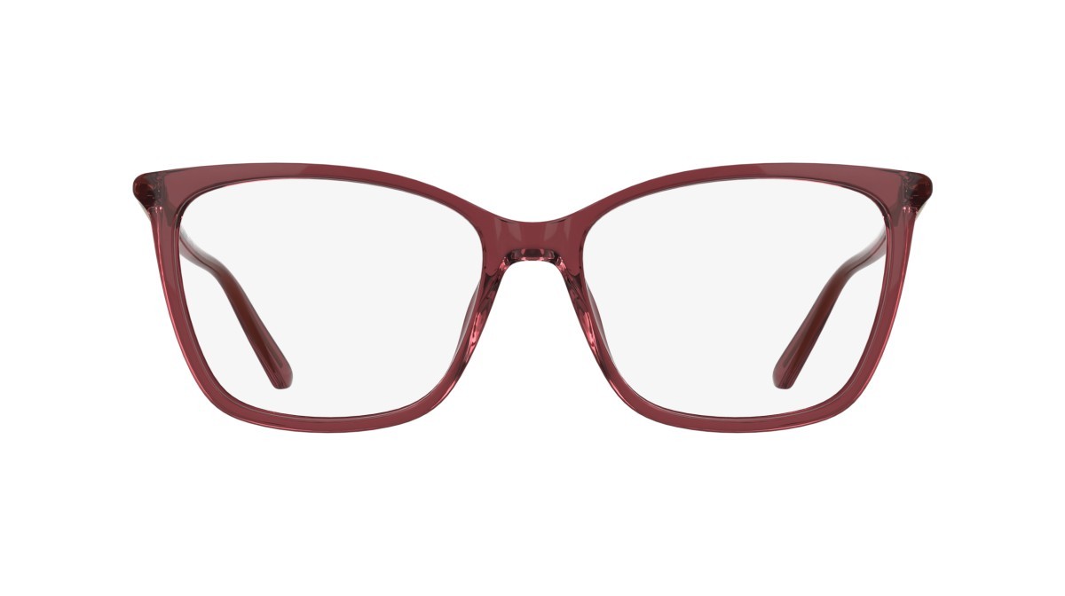 Eyeglasses Calvin Klein CK26509 (605) color transparent burgundy shape cat eye 