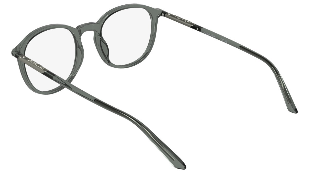 Eyeglasses Calvin Klein CK26511 (035) color transparent gray shape round 