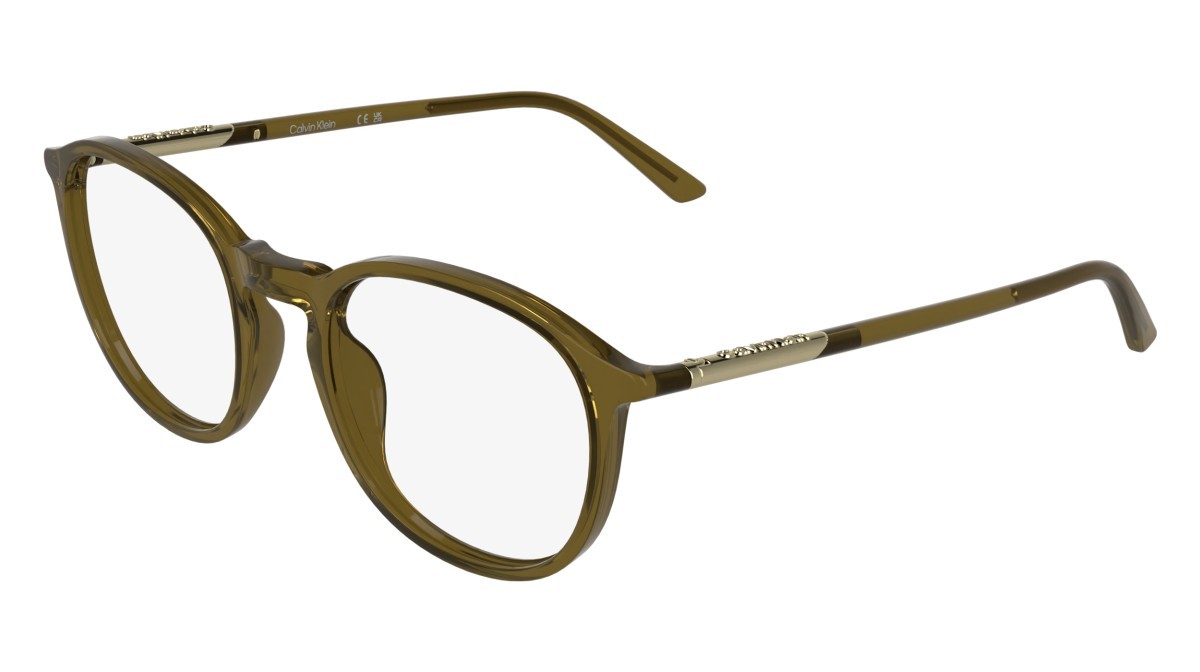 Eyeglasses Calvin Klein CK26511 (330) color transparent khaki shape round 