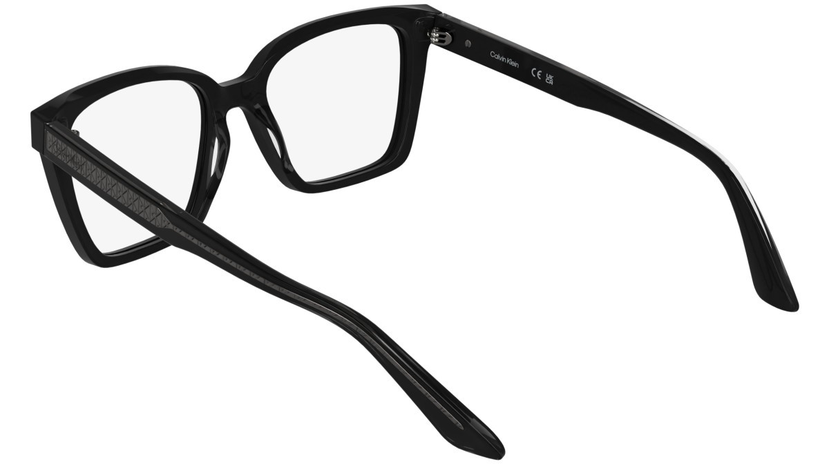 Eyeglasses Calvin Klein CK26512 (001) color black shape butterfly 