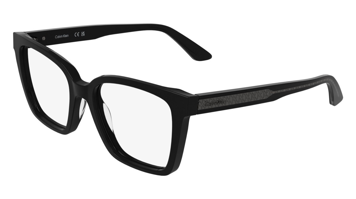 Eyeglasses Calvin Klein CK26512 (001) color black shape butterfly 