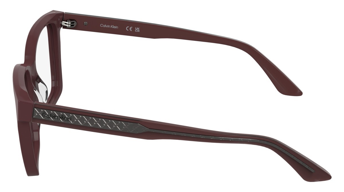 Eyeglasses Calvin Klein CK26512 (605) color burgundy shape butterfly 