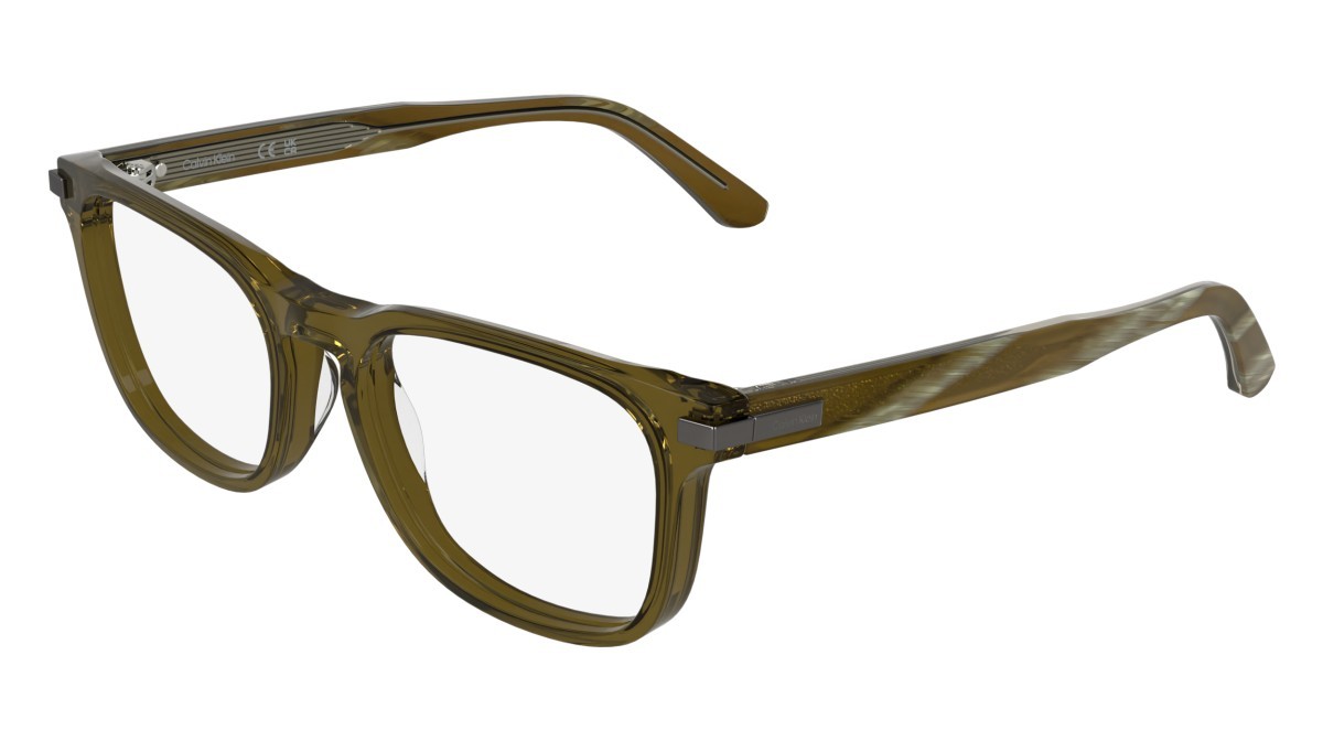 Eyeglasses Calvin Klein CK26514 (310) color transparent olive shape rectangle 