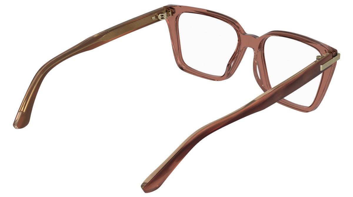 Eyeglasses Calvin Klein CK26515 (618) color transparent brick shape cat eye 