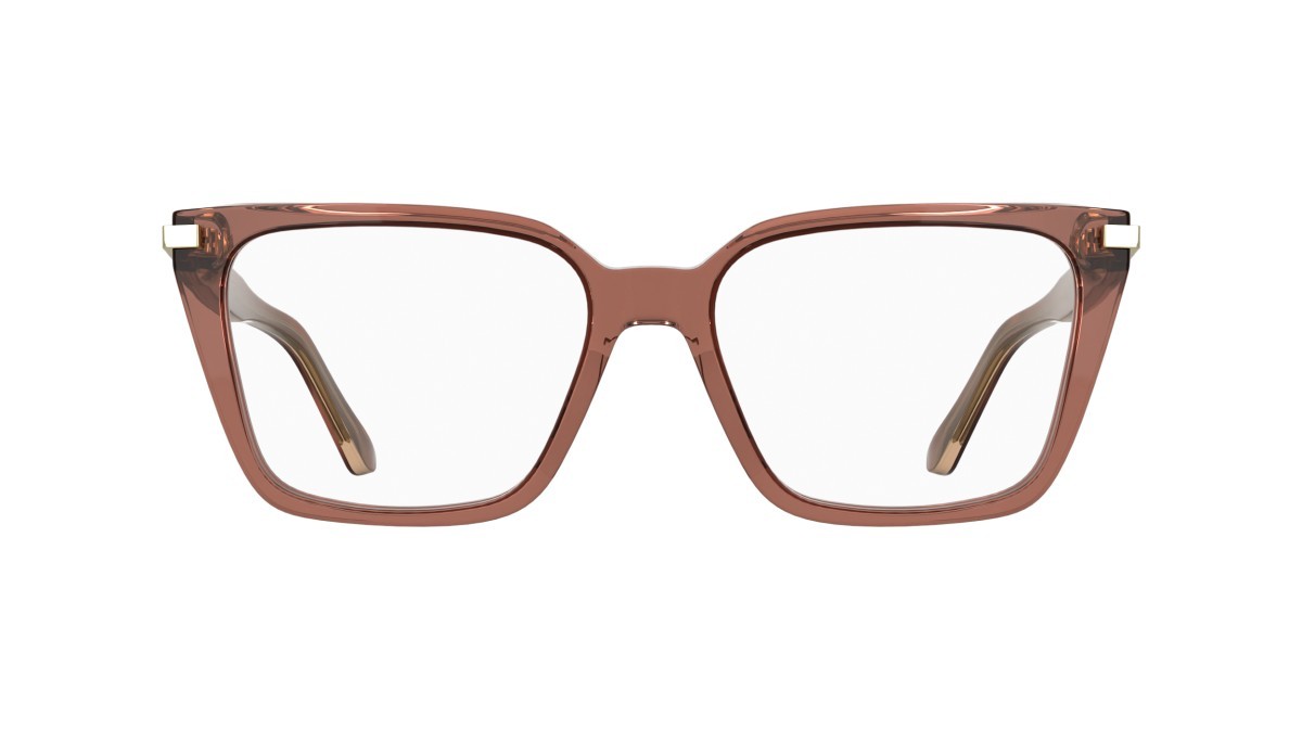 Eyeglasses Calvin Klein CK26515 (618) color transparent brick shape cat eye 