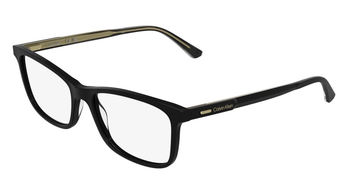 Eyeglasses Calvin Klein CK26516 (001) color black shape rectangle 