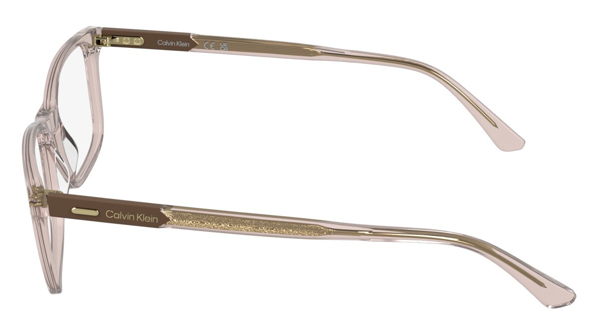 Eyeglasses Calvin Klein CK26516 (272) color transparent nude shape rectangle 