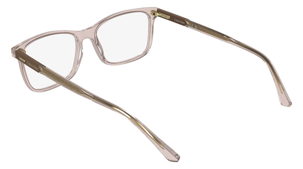 Eyeglasses Calvin Klein CK26516 (272) color transparent nude shape rectangle 