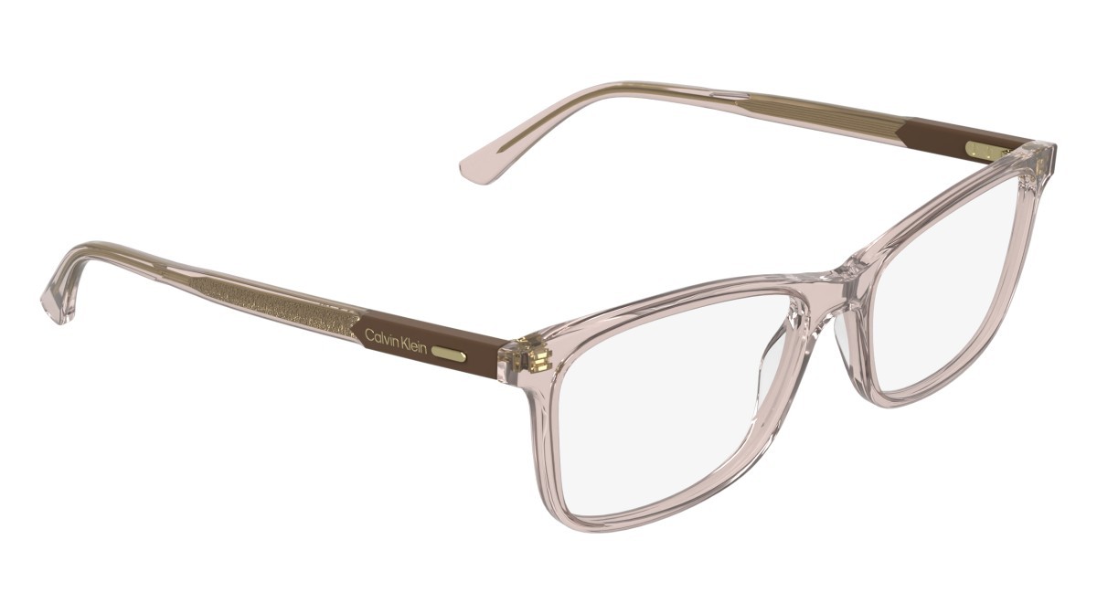 Eyeglasses Calvin Klein CK26516 (272) color transparent nude shape rectangle 