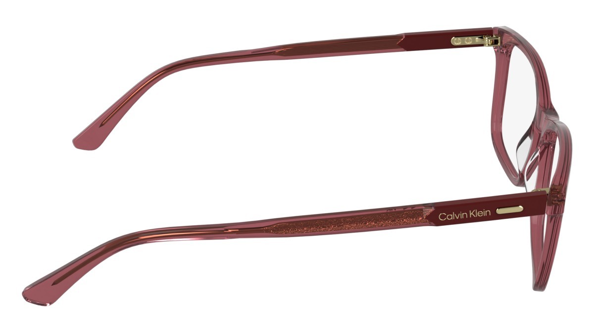 Eyeglasses Calvin Klein CK26516 (605) color transparent burgundy shape rectangle 