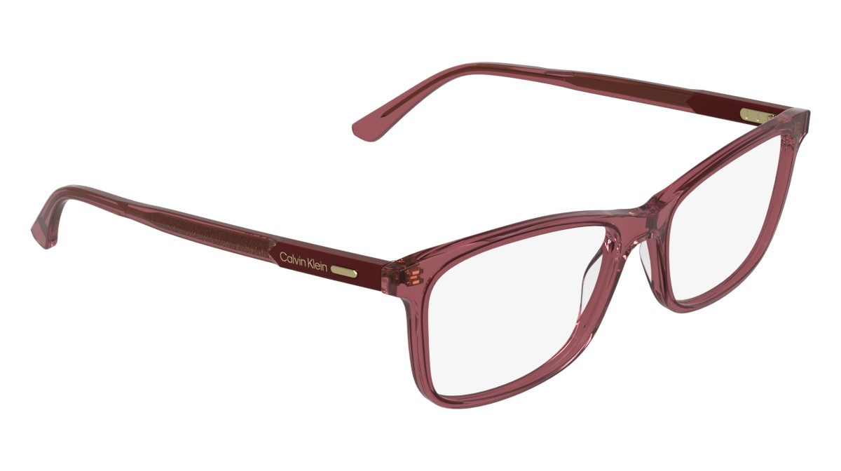 Eyeglasses Calvin Klein CK26516 (605) color transparent burgundy shape rectangle 