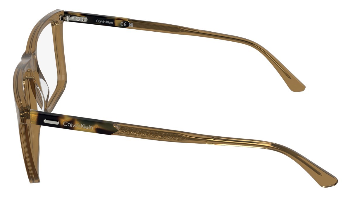 Eyeglasses Calvin Klein CK26517 (330) color transparent khaki shape rectangle 