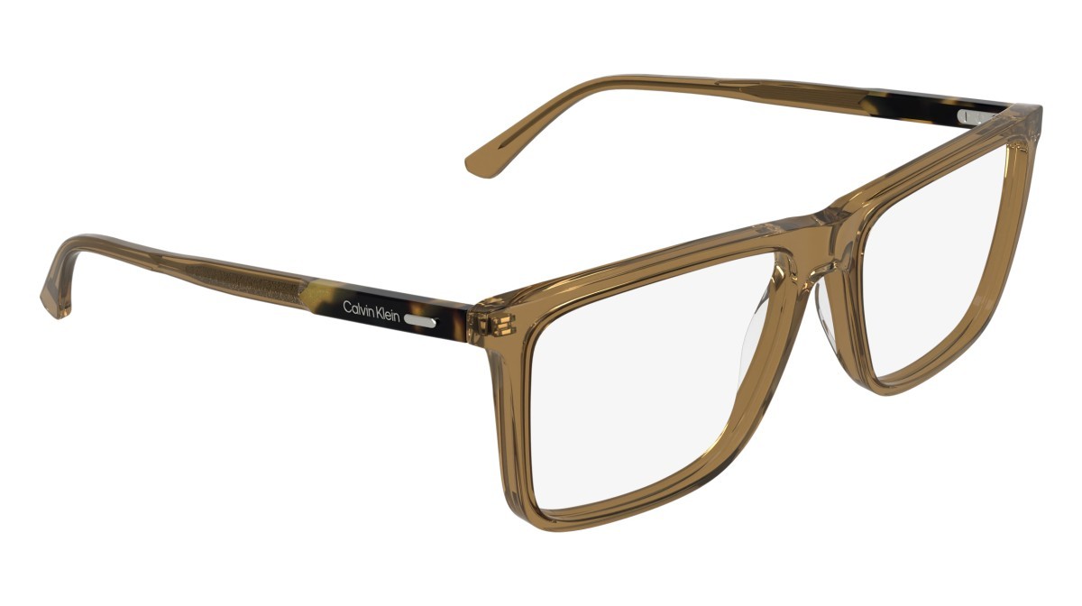 Eyeglasses Calvin Klein CK26517 (330) color transparent khaki shape rectangle 