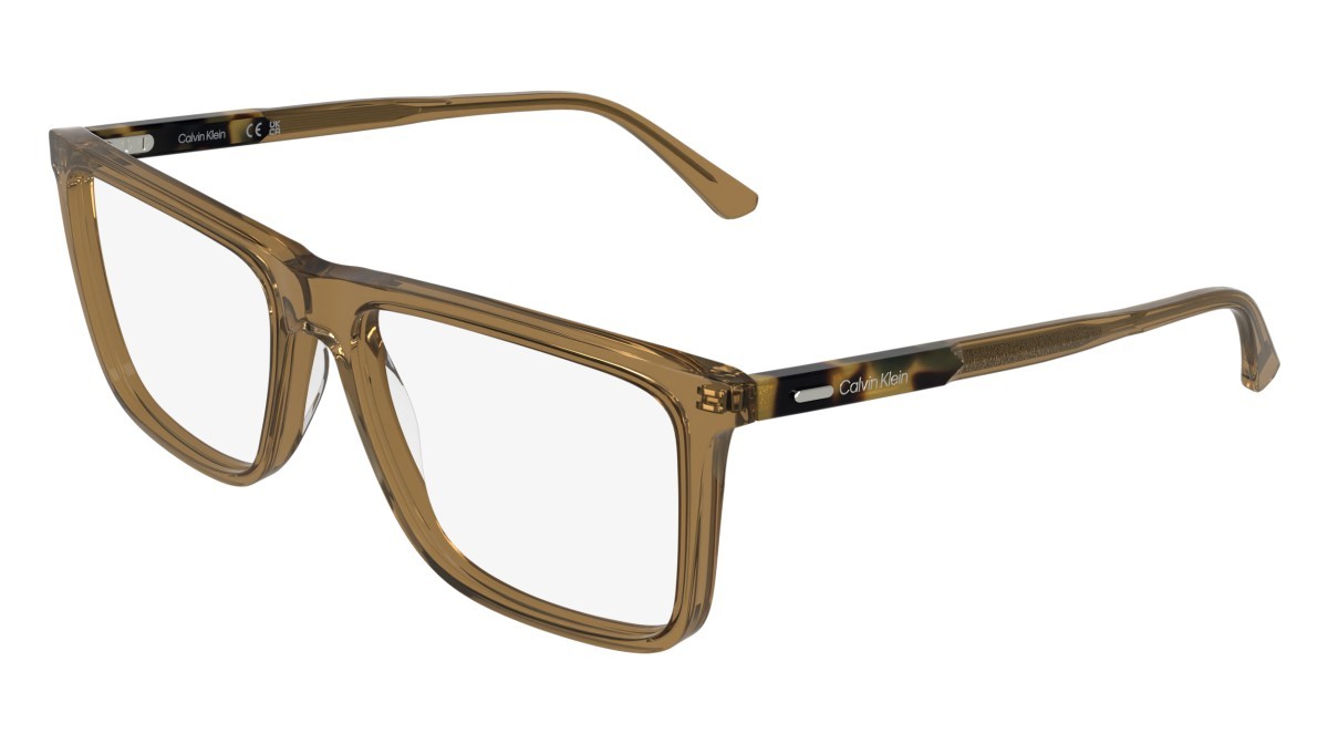 Eyeglasses Calvin Klein CK26517 (330) color transparent khaki shape rectangle 