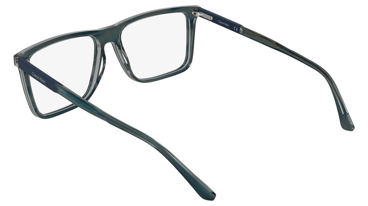 Eyeglasses Calvin Klein CK26517 (432) color striped petrol shape rectangle 