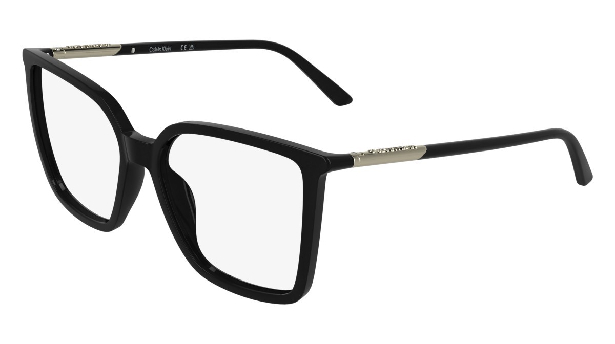 Eyeglasses Calvin Klein CK26518 (001) color black shape butterfly 