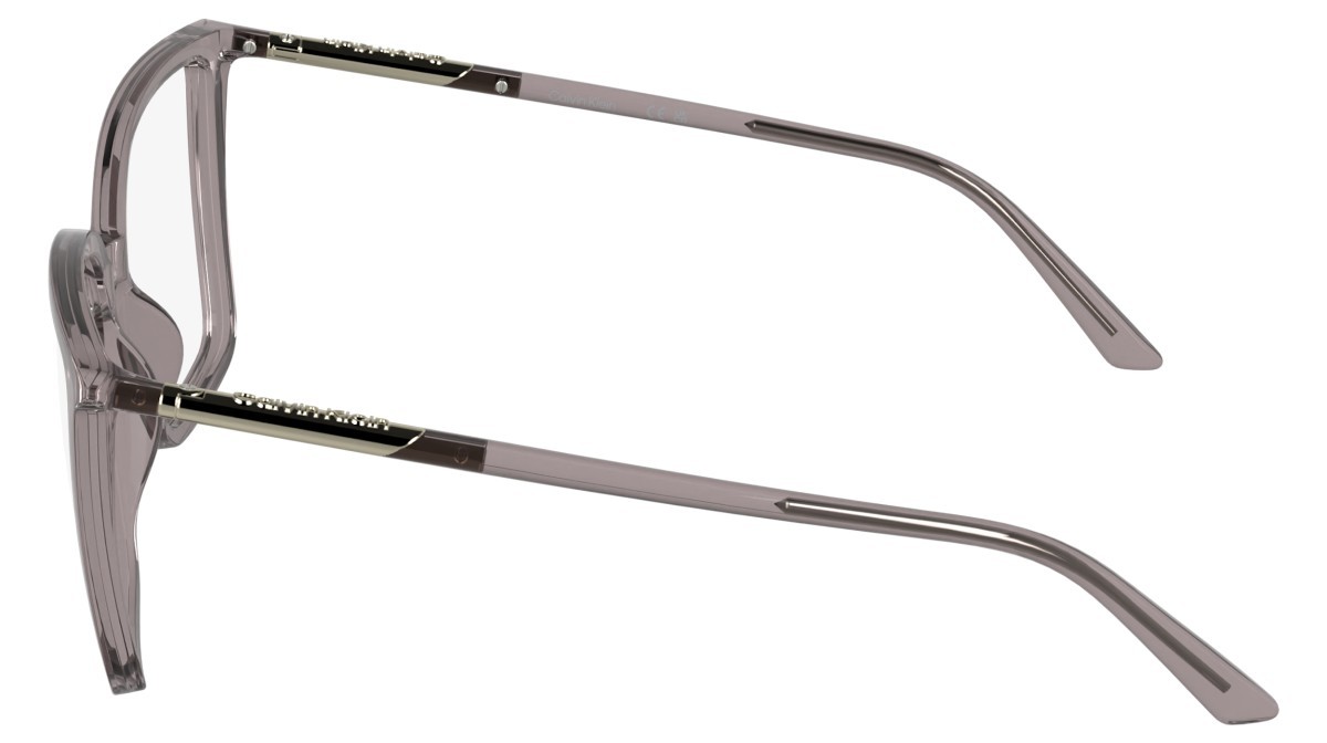 Eyeglasses Calvin Klein CK26518 (260) color transparent taupe shape butterfly 