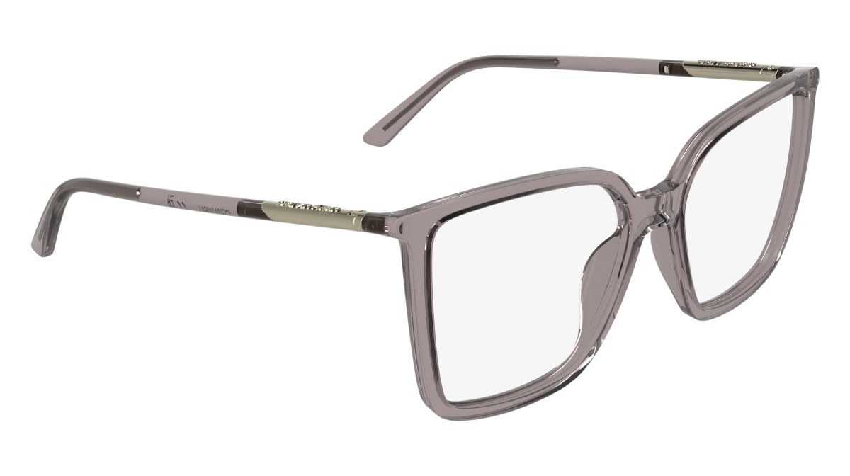 Eyeglasses Calvin Klein CK26518 (260) color transparent taupe shape butterfly 