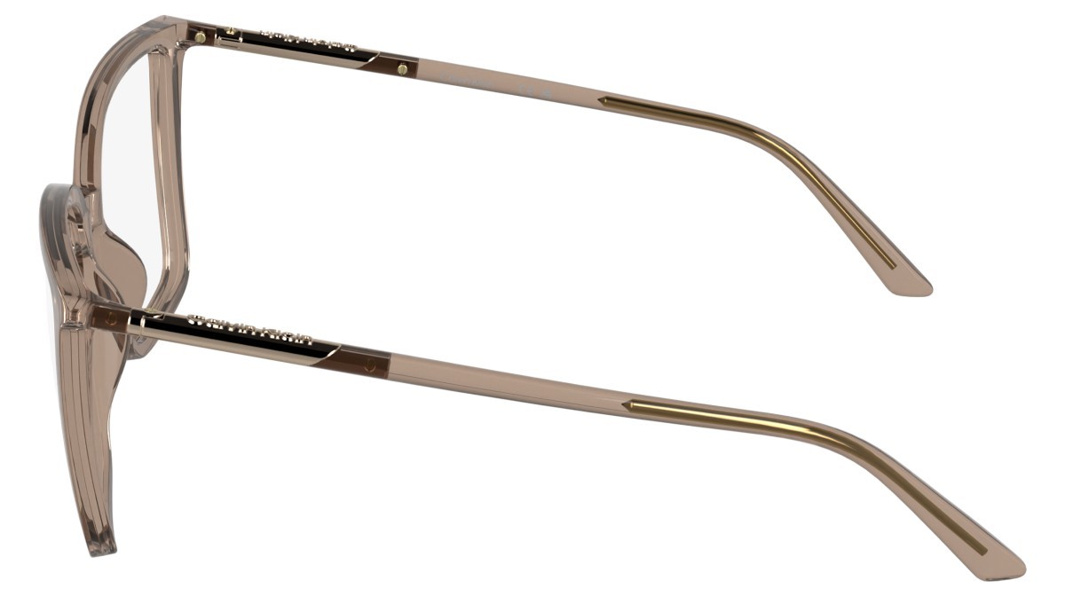 Eyeglasses Calvin Klein CK26518 (272) color transparent nude shape butterfly 