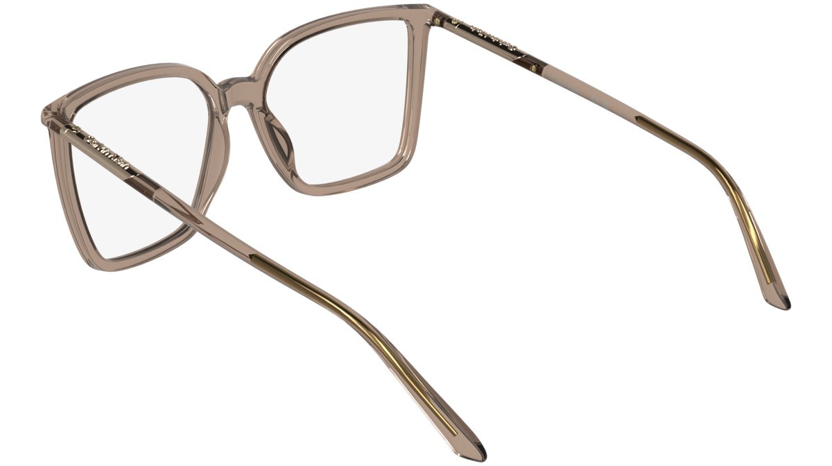 Eyeglasses Calvin Klein CK26518 (272) color transparent nude shape butterfly 
