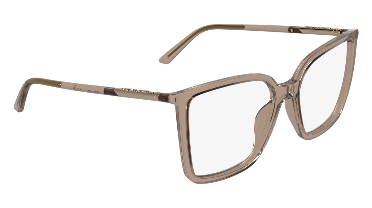 Eyeglasses Calvin Klein CK26518 (272) color transparent nude shape butterfly 