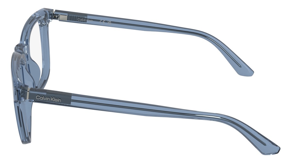 Eyeglasses Calvin Klein CK26519 (400) color transparent blue shape rectangle 