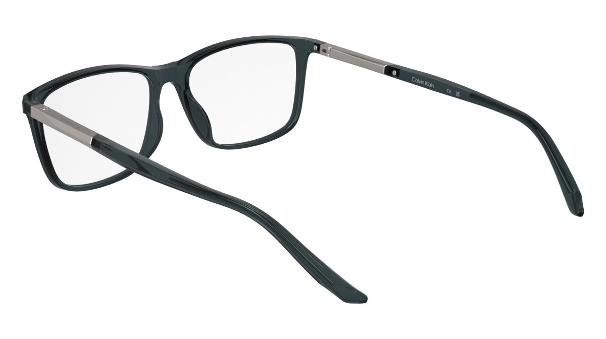 Eyeglasses Calvin Klein CK5864N (035) color transparent grey shape rectangle lenses colore - 3