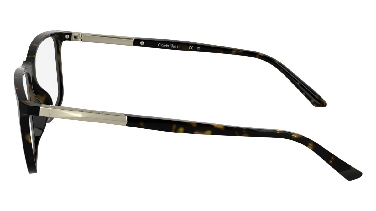 Eyeglasses Calvin Klein CK5864N (235) color dark havana shape rectangle lenses colore - 2