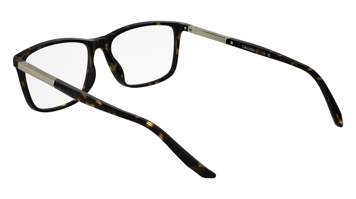 Eyeglasses Calvin Klein CK5864N (235) color dark havana shape rectangle lenses colore - 2