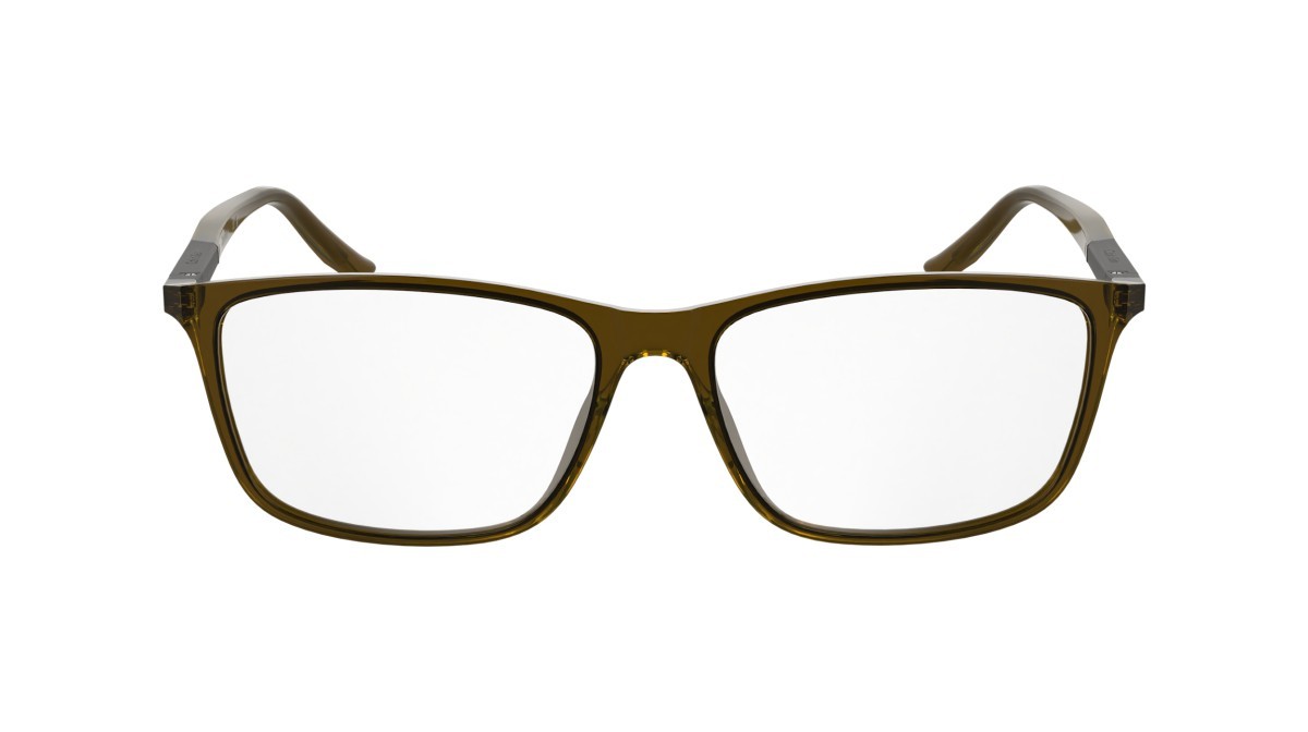 Eyeglasses Calvin Klein CK5864N (261) color transparent amber shape rectangle lenses colore - 5